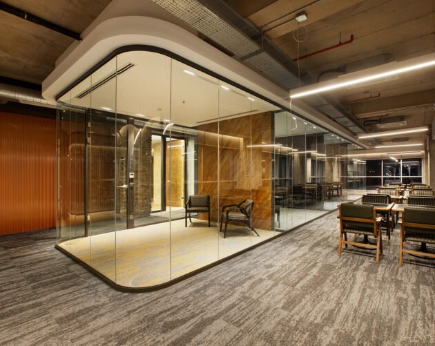 modern meeting room partition design